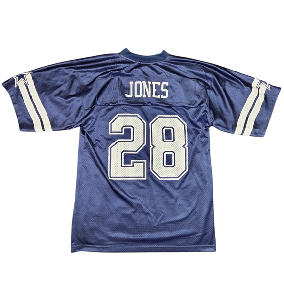 Dallas Cowboys Felix Jones Jersey Medium Blue NFL Football Unisex Streetwear - Picture 2 of 8